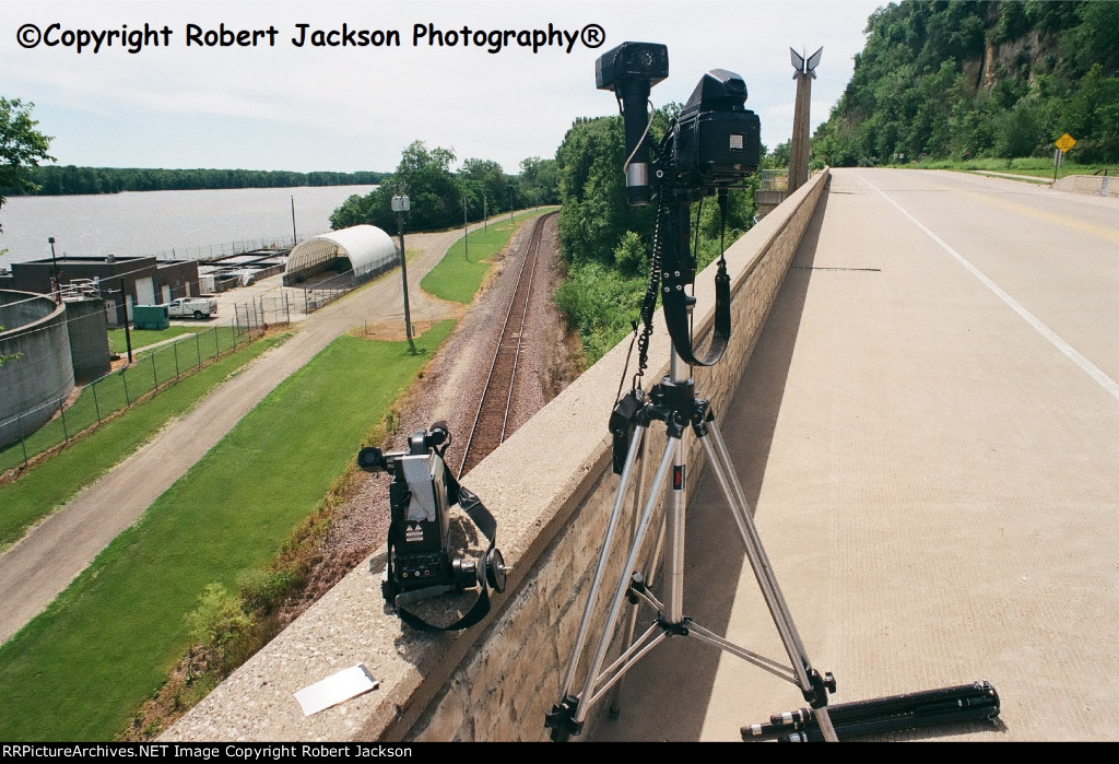 Cameras on bridge!